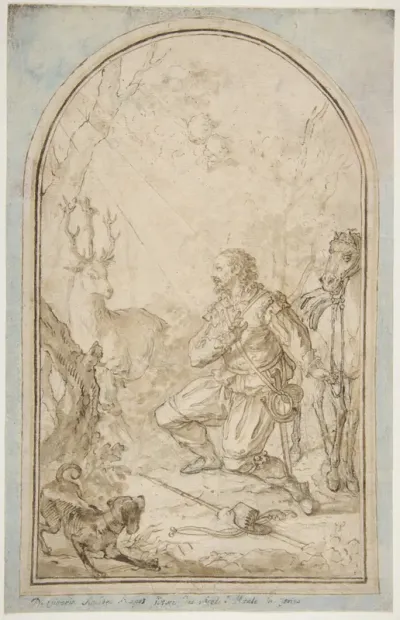 The Vision of St. Hubert