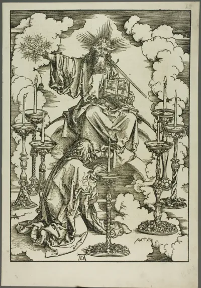 The Vision of the Seven Candlesticks, from The Apocalypse