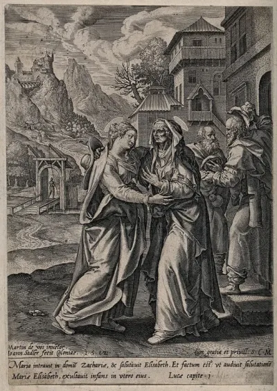 The Visitation of Mary to Elizabeth