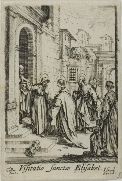 The Visitation of St. Elizabeth, from The Life of the Virgin