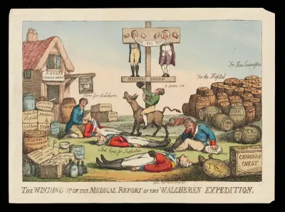 The Walcheren inquiry into the misconduct of the Army Medical Board of three, resulting in its abolition