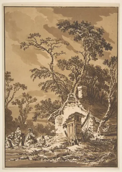 The Washerwomen (Les Laveuses)