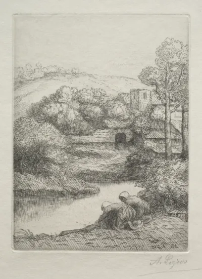 The Washing Place, called The Washerwomen (Le Lavoir, Dite "Les Laveuses")
