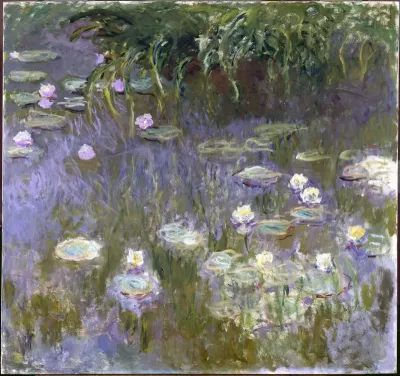 The Water Lilies at Giverny   Painting by Claude Monet (1840 1926)