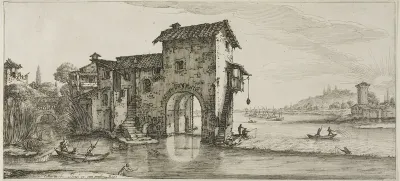 The Watermill, from Various Scenes Designed in Florence