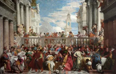 The Wedding Feast at Cana (detail)