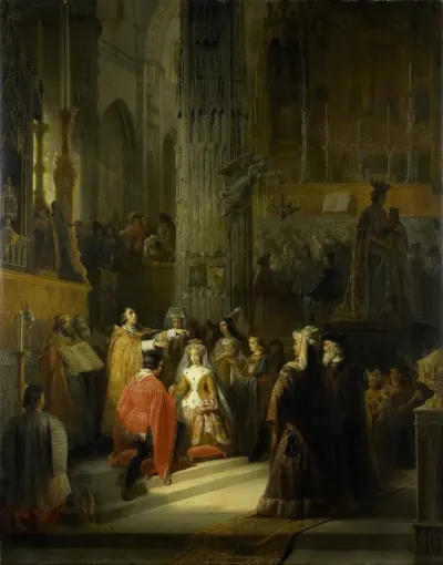 The Wedding of Jacoba of Bavaria, Countess of Holland, and Jan IV, Duke of Brabant, 10 March 1418