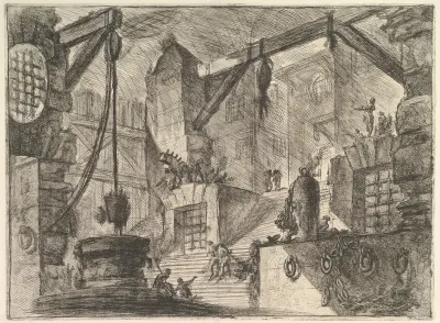 The Well, from "Carceri d'invenzione" (Imaginary Prisons)