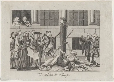 The Whitehall Pump, from The Westminster Magazine