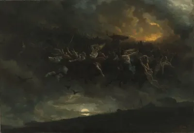 The Wild Hunt of Odin