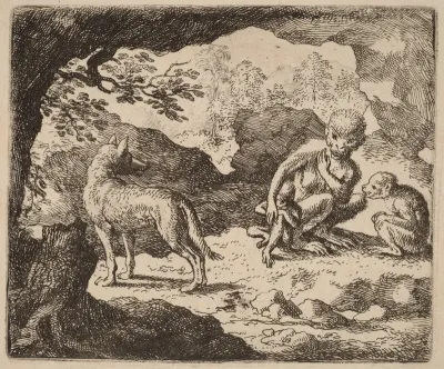 The Wolf and the Monkeys