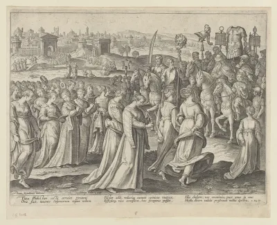 The Women of Israel Singing and Dancing at David's Return