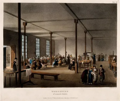 The Workhouse, Poland Street, Soho: the interior