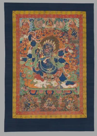 The Wrathful Protector Mahakala, Tantric Protective Form of Avalokiteshvara
