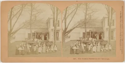 "The Yankee Peddler at the Parsonage"