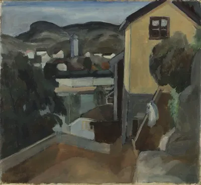 The yellow House in Risør