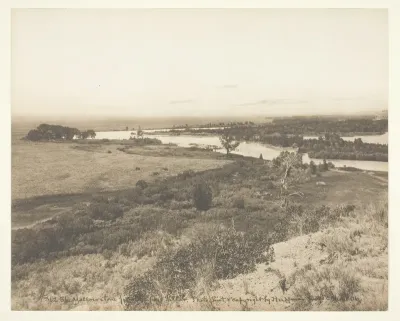The Yellowstone from Pompey's Pillar