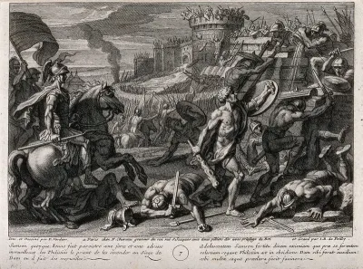The young Samson excels on the battlefield