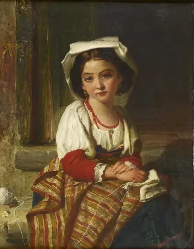 The young seamstress