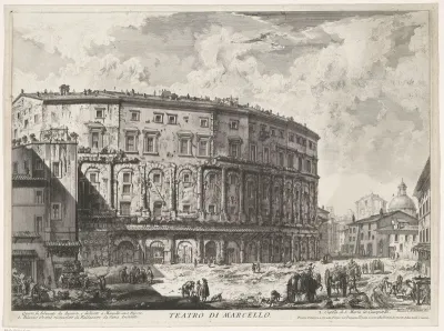 Theater van Marcellus te Rome