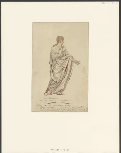 Theaterkostuum voor Britannicus