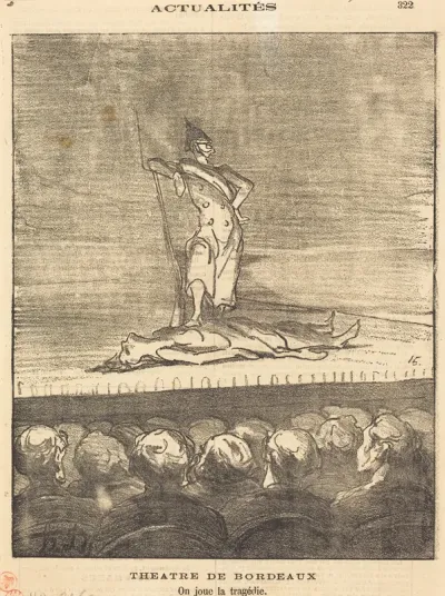 Théâtre de Bordeaux - on joue la tragédie