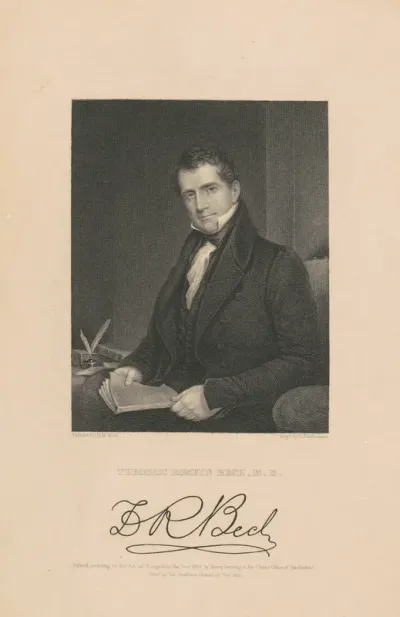 Theodric Romeyn Beck, M.D.