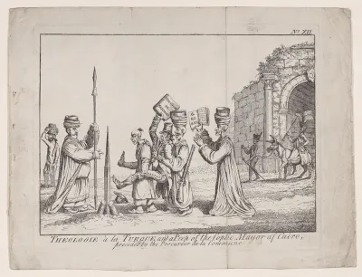 Theologie à la Turque and a Peep of the Coptic Mayor at Cairo, preceded by the Procureur de la Commune