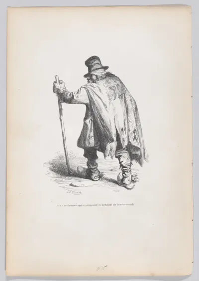 There are men who walk around begging on fertile ground, from "Scenes from the Private and Public Life of Animals"