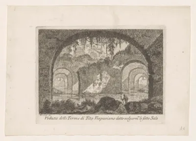 Thermen van Trajanus te Rome