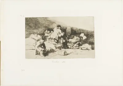 These too, plate 25 from The Disasters of War