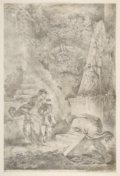 Theseus finding his father's arms