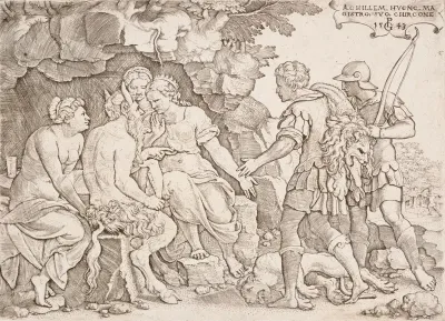 Thetis Asks Chiron to be Achilles Teacher