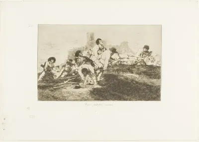 They Can Still be of Use, plate 24 from The Disasters of War