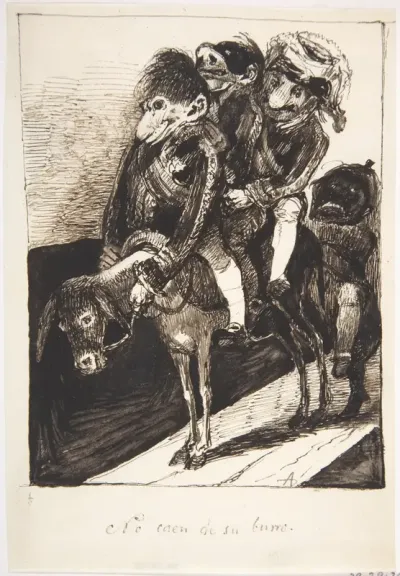 They Don't Fall Off Their Donkey (They Don't Admit Their Error), (No caen de su burro)