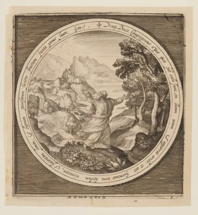 Third Day: The Creation of Land and Vegetation, from The Creation to the Expulsion from Paradise