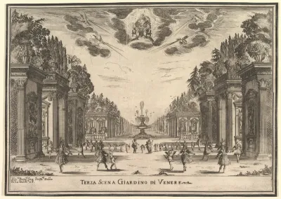 Third Scene, the Garden of Venus, from 'The Marriage of the Gods' Le nozze degli Dei