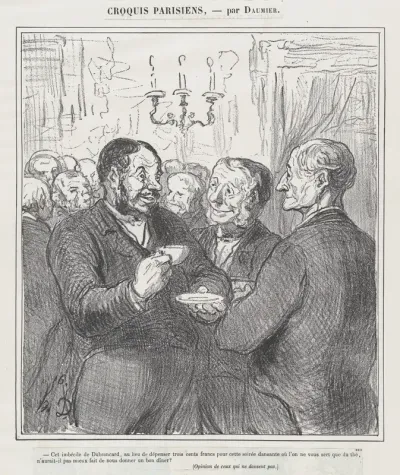 This fool Dubrancard..., from 'Parisian sketches'