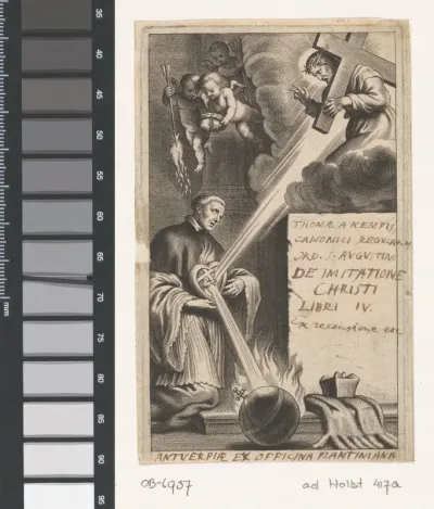 Thomas a Kempis voelt in zijn hart het lijden van Christus