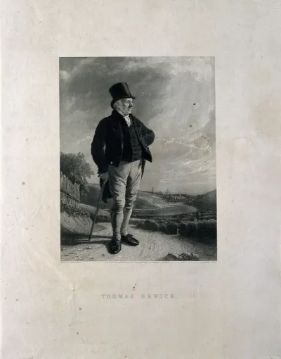 Thomas Bewick. Line engraving by F. Bacon after J. Ramsay