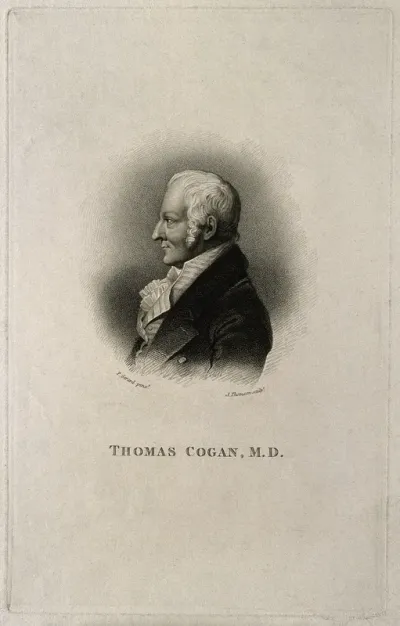 Thomas Cogan. Stipple engraving by J. Thomson after F.P.S. Gérard
