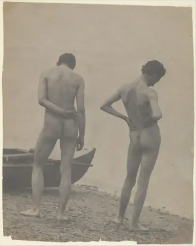 Thomas Eakins and John Laurie Wallace on a Beach