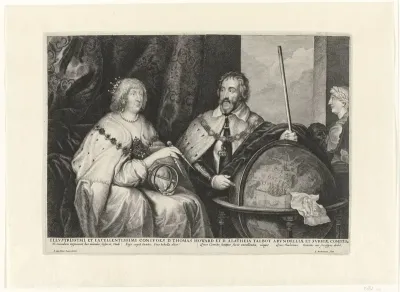 Thomas Howard, 2e graaf van Arundel en zijn vrouw Alatheia Talbot