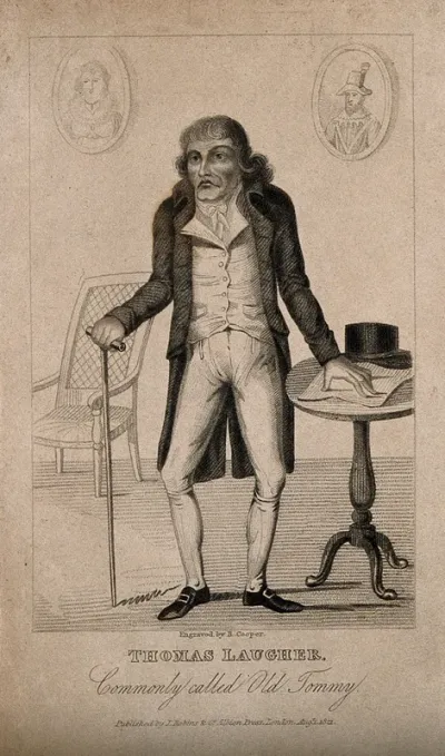 Thomas Laugher, known as Old Tommy, aged 107