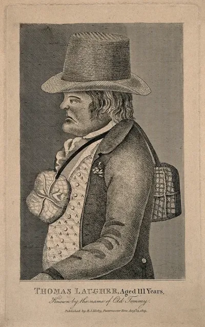 Thomas Laugher, known as Old Tommy, aged 111