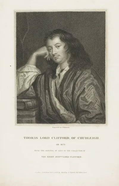 Thomas Lord Clifford, of Chudleigh.
