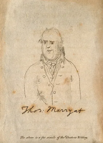 Thomas Marryat. Stipple engraving by Johnson, 1805