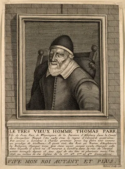 Thomas Parr, aged 152