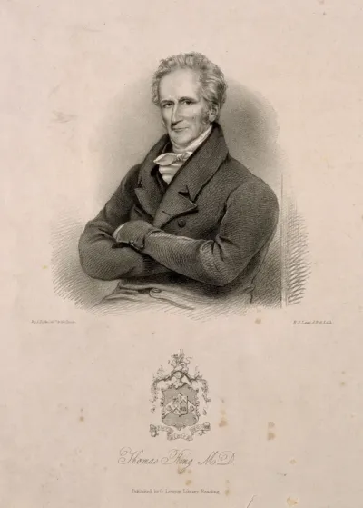 Thomas Ring. Lithograph by R. J. Lane, 1811