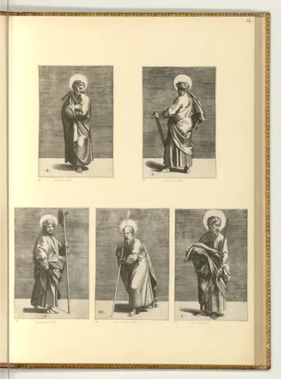 Thomas, Simon, Judas Thaddäus, Matthias, Heiliger Paulus